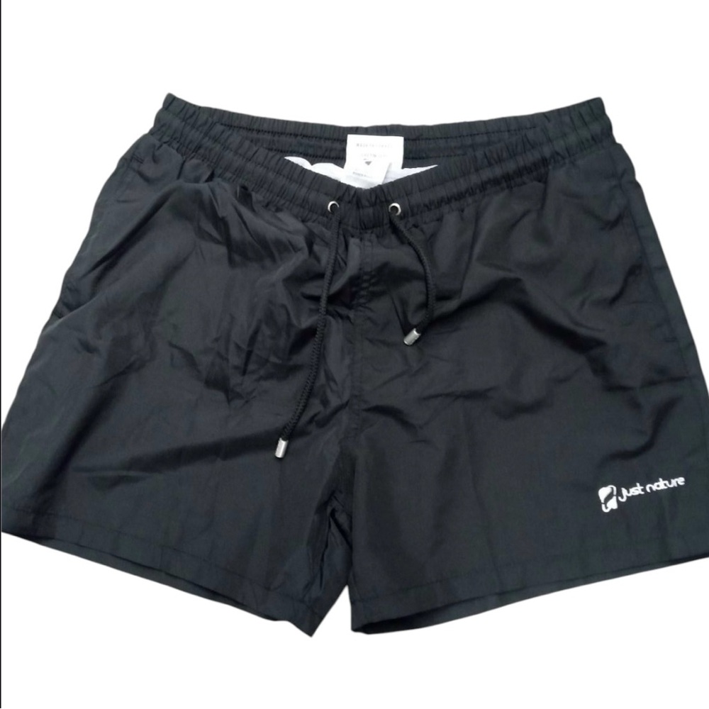 Just Nature men’s XL Black Swim Trunks Lightweight Quick-Drying